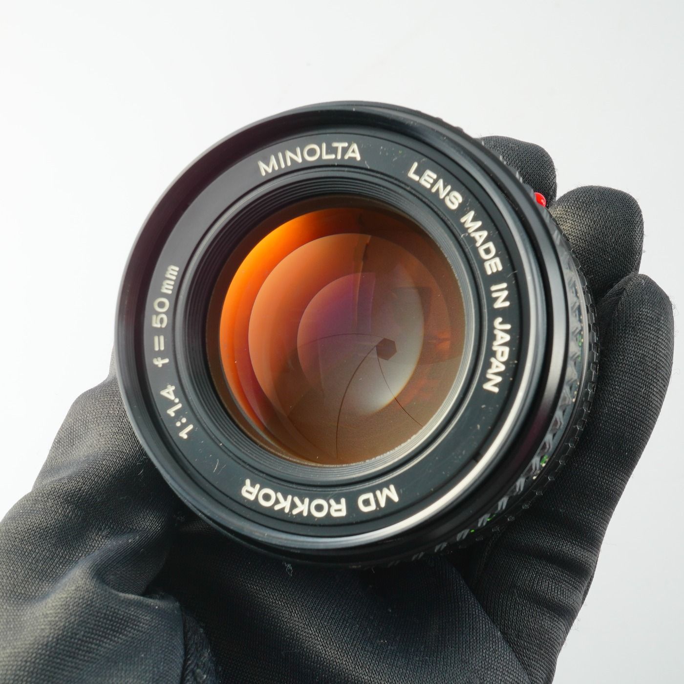 MINOLTA ミノルタ MD ROKKOR 50mm F/1.4 単焦点レンズ - メルカリ