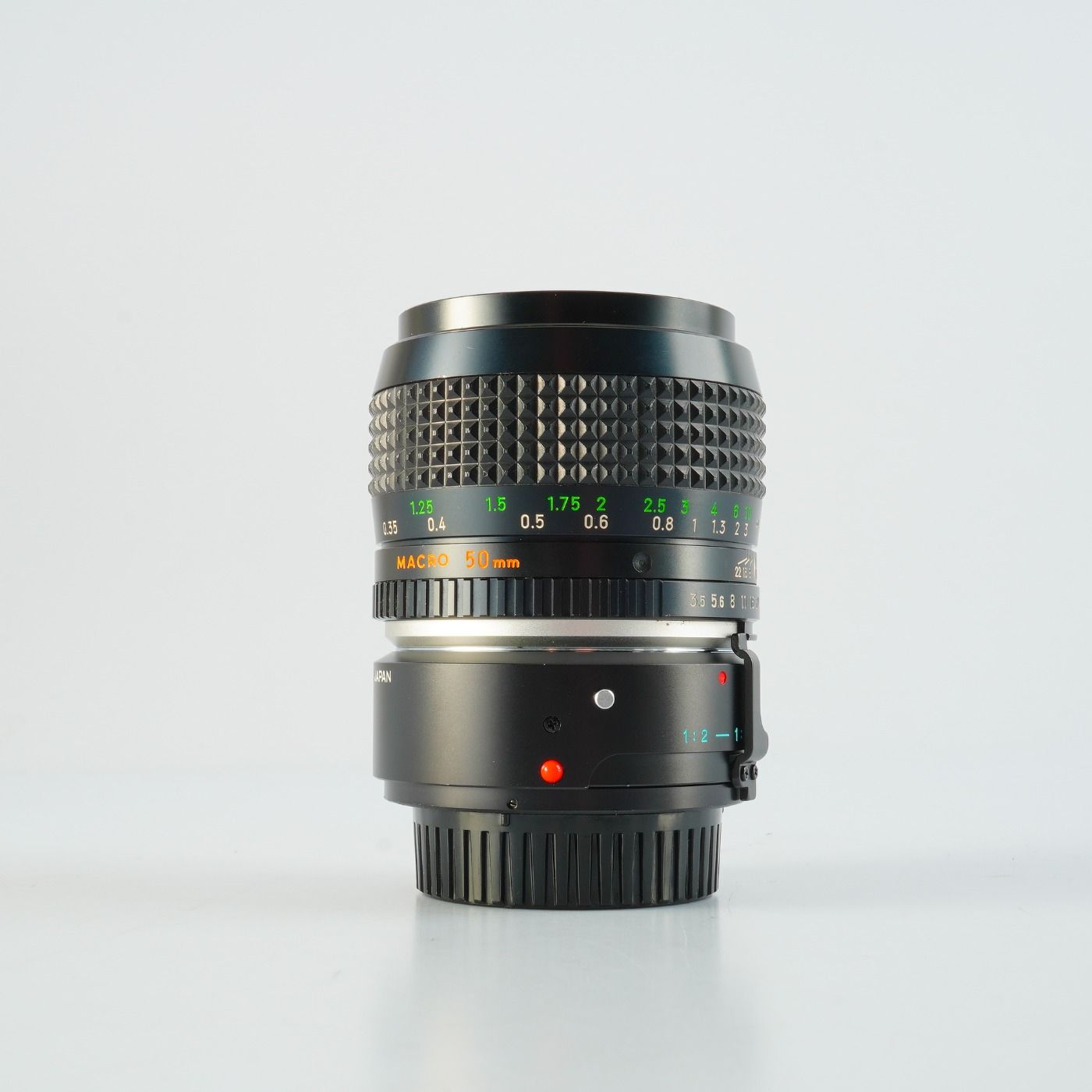 【中古】MINOLTA ミノルタ MD MACRO ROKKOR 50mm f/3.5 MINOLTA ミノルタ MC MACRO ROKKOR 50mm F/3.5 + 1:1-1:2 Extension