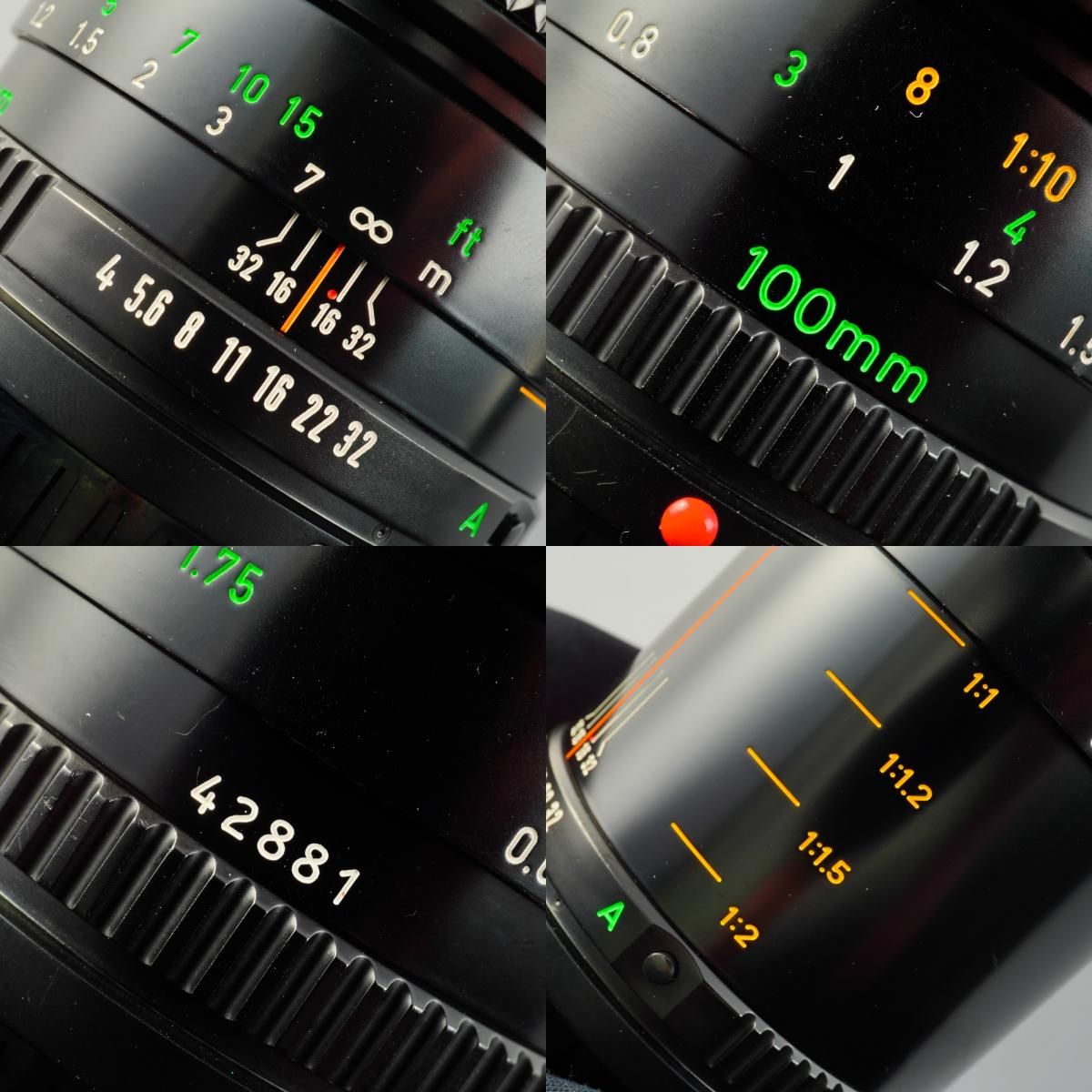 ジャンク】 Canon キヤノン FD 100mm F/4 MACRO 単焦点レンズ - メルカリ