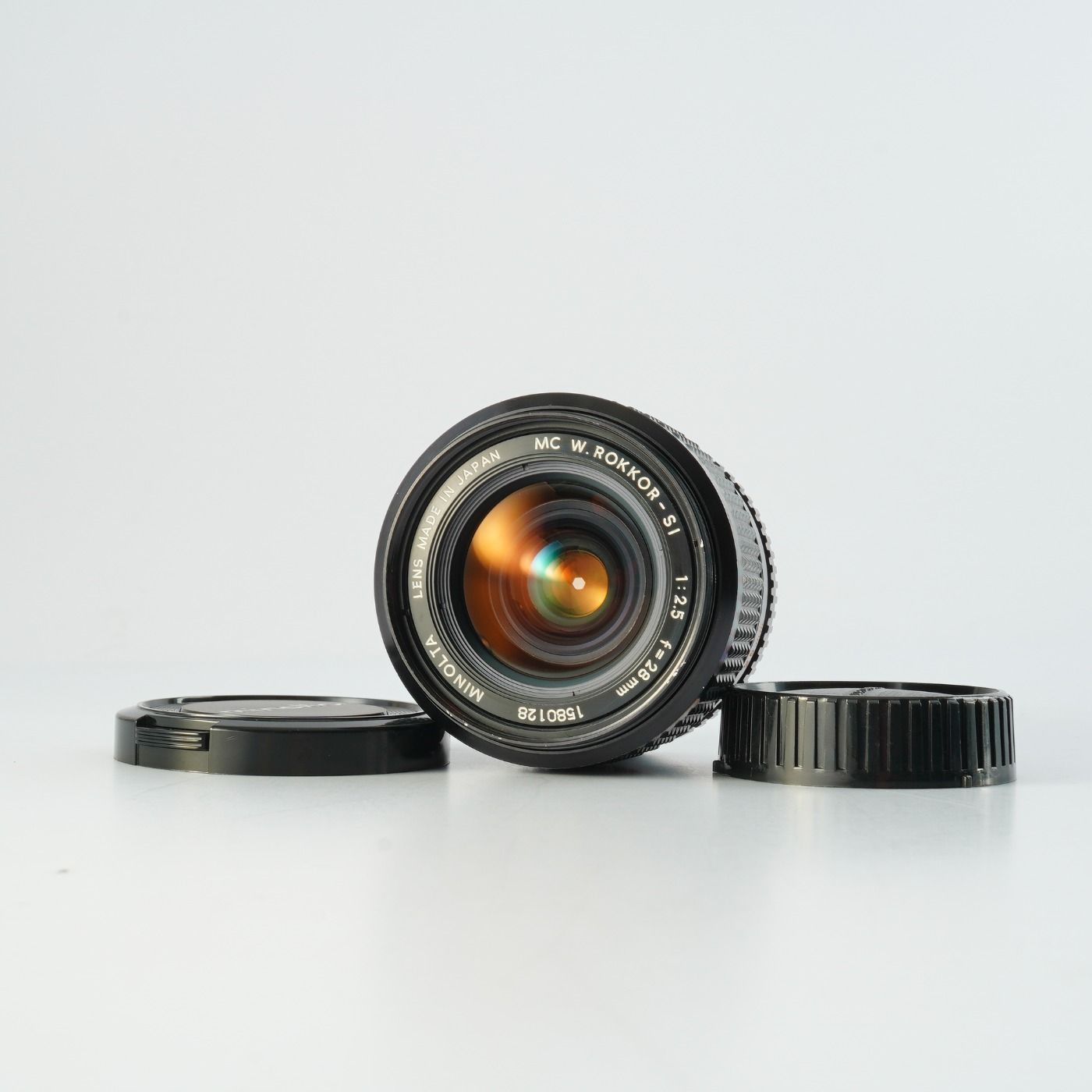 MINOLTA ミノルタ MC W.Rokkor-SI 28mm F/2.5 単焦点レンズ - メルカリ