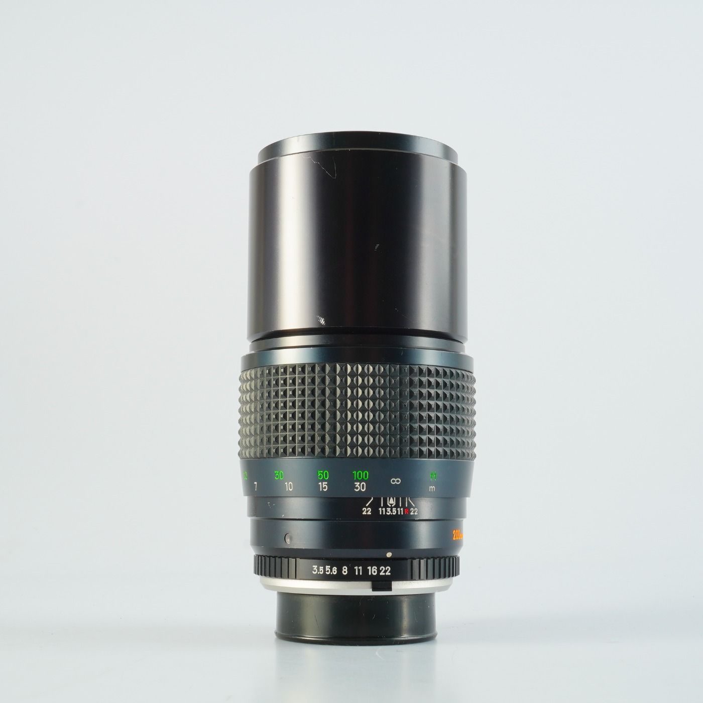MINOLTA ミノルタ MC Tele Rokkor-QF 200mm F/3.5 単焦点レンズ - メルカリ