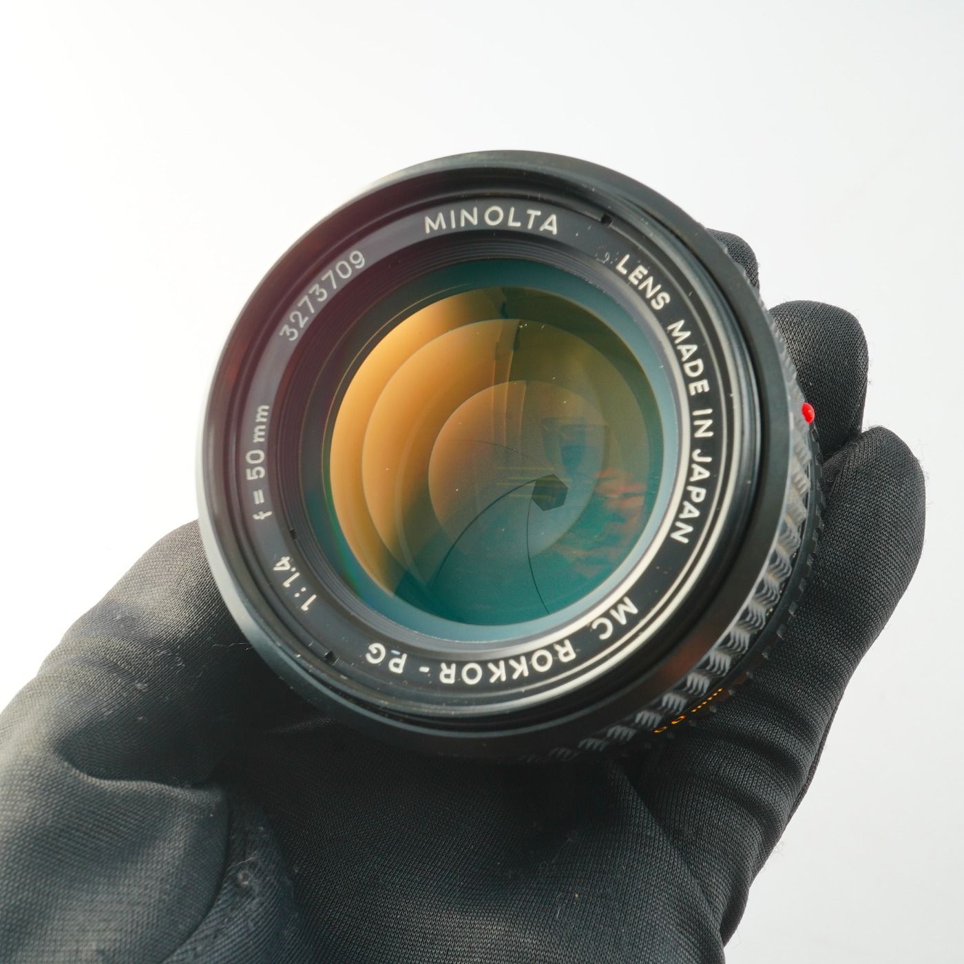 MINOLTA ミノルタ MC Rokkor-PG 50mm F/1.4 単焦点レンズ - メルカリ