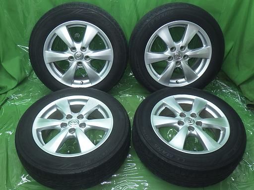 【中古】215/60R17 エスティマ純正 17インチ ダンロップ ルマンLM704