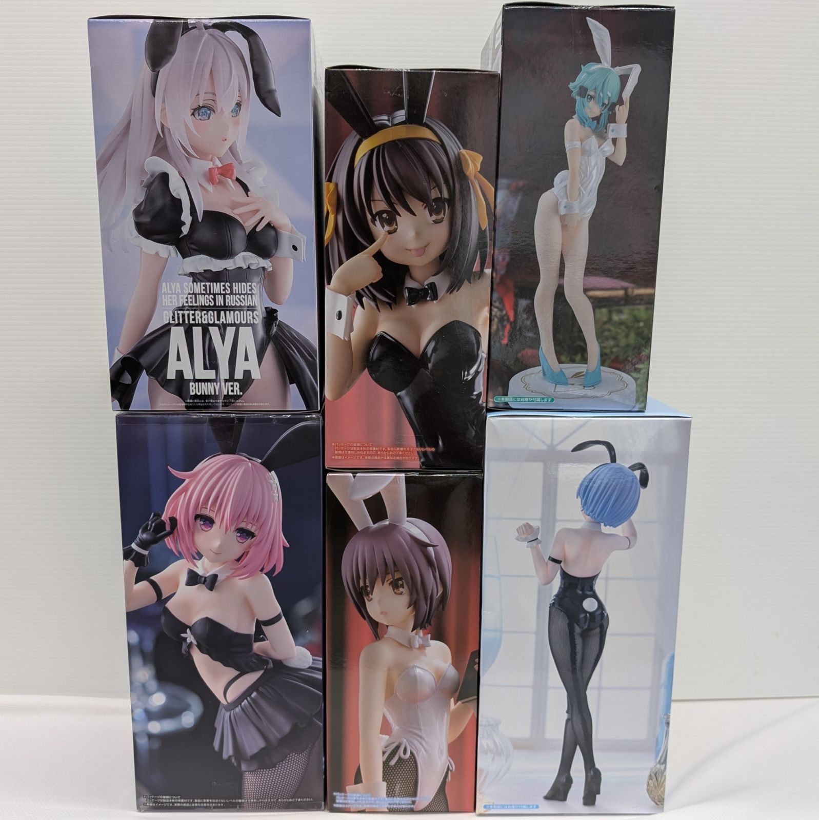 バニーガール フィギュア 6点 セット - メルカリ