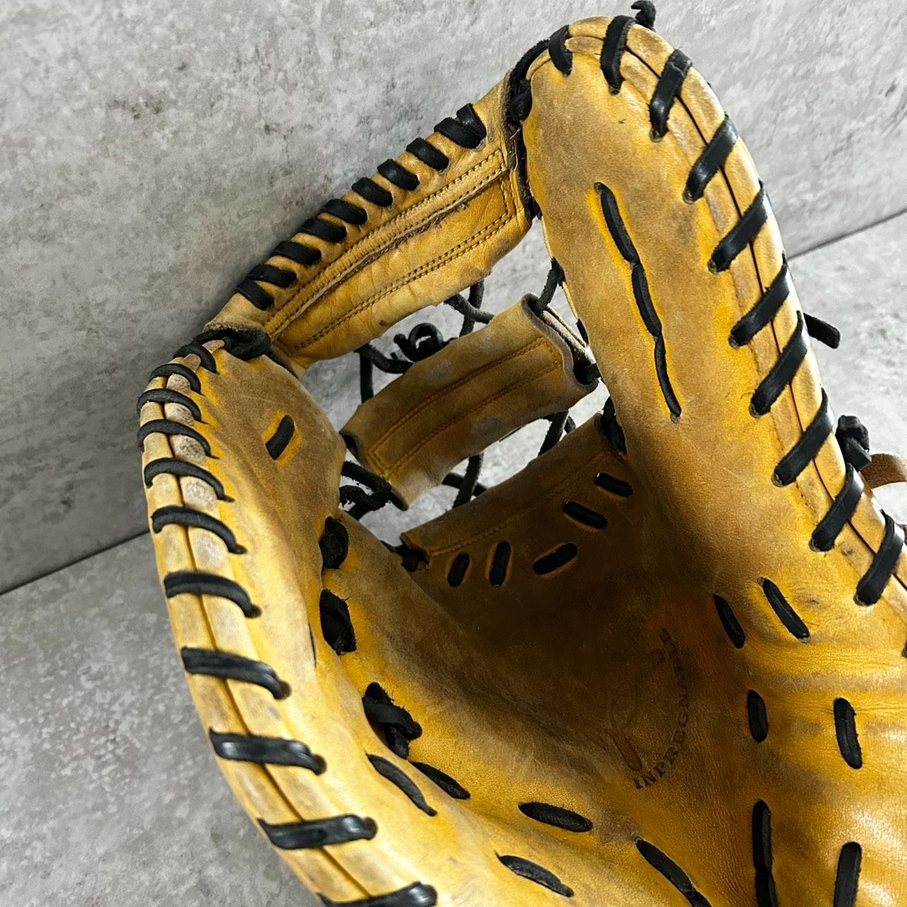 TAMAZAWA キャッチャーミット イエロー タマザワ 玉澤 TAMAZAWA キャッチャーミット 左投げ