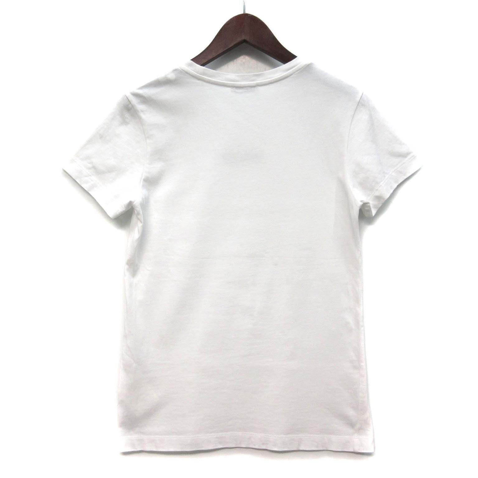 モンクレール MONCLER ロゴ 刺繍 Tシャツ カットソー 半袖 クルー 