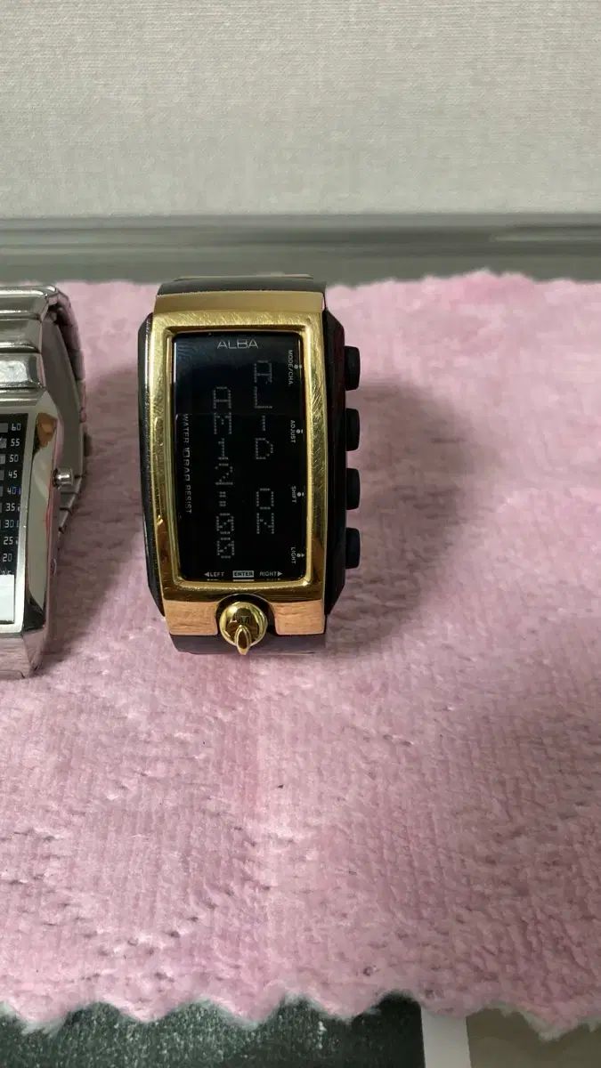 (未使用/単品) SEIKO アルバウェブ 1世代 GOLD ブラック