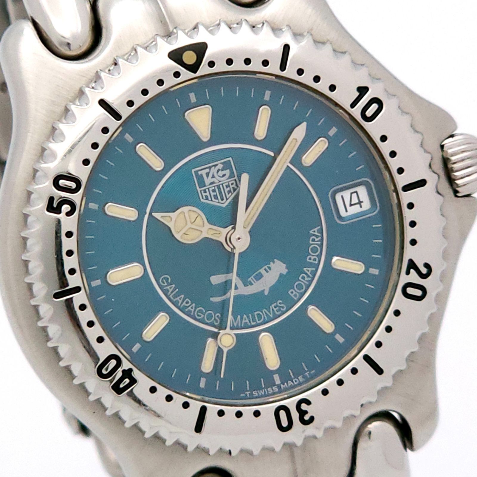 タグホイヤー ガラパゴス モルディブ ボラボラ 2000本限定 ☆良品 TAG HEUER タグホイヤー ガラパゴス モルディブ ボラボラ 2000