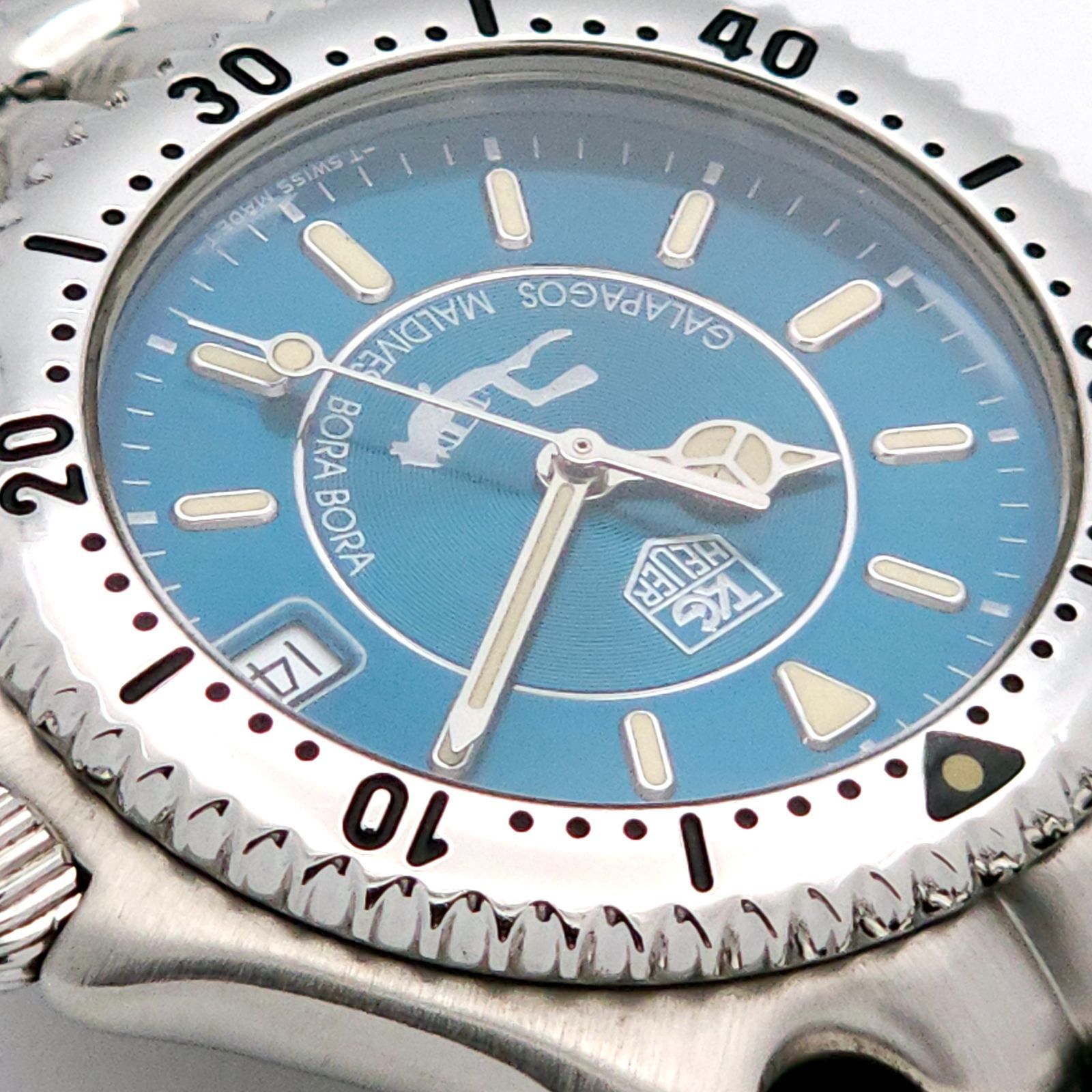☆良品 TAG HEUER タグホイヤー ガラパゴス モルディブ ボラボラ 2000