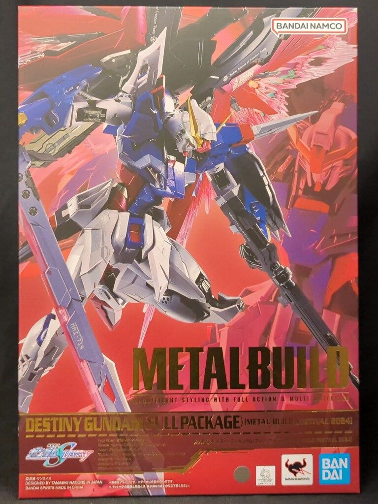 BANDAI SPIRITS METAL BUILD 機動戦士ガンダムSEED DESTINY デスティニーガンダム(フルパッケージ) METAL BUILD FESTIVAL 2024