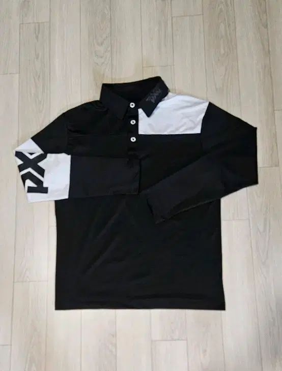 PXG 長袖 カラーTシャツ ブラック、白 95 バスト 50