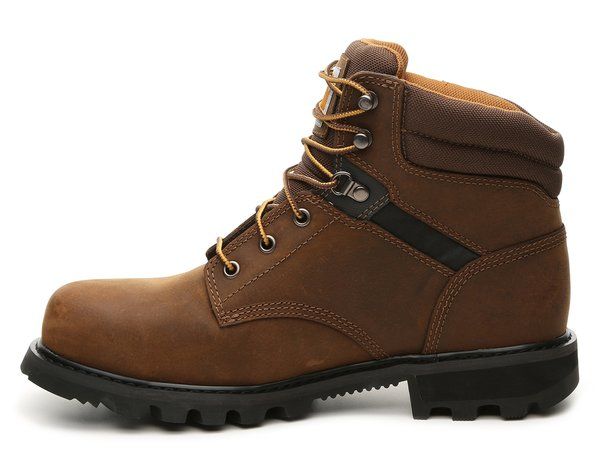 カーハート メンズ シューズ ブーツ・レインブーツ Tシャツ ブーツ Carhartt 6Inch Steel Toe Work Boot Dark Brown ブラウン