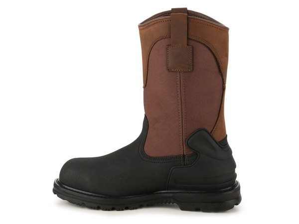カーハート メンズ シューズ ブーツ・レインブーツ Carhartt Wellington Work Boot Dark Brown ブラウン