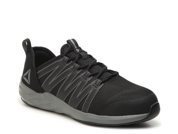 リーボック メンズ シューズ スニーカー Tシャツ Reebok Work Astroride Steel Toe Work Shoe Black ブラック