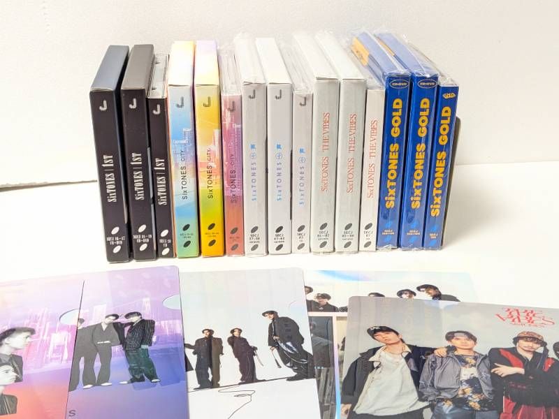 SixTONES アルバム 15点セット まとめ売り 1st/CITY/声/THE VIBES/GOLD 一部購入特典付き