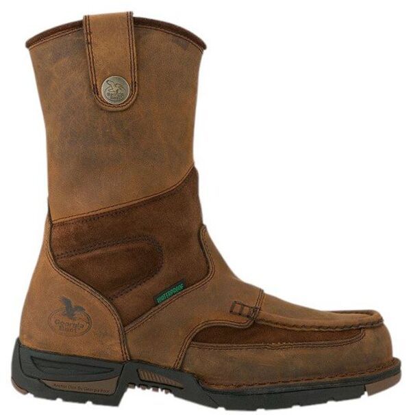 ジョージアブーツ メンズ シューズ スニーカー Tシャツ Georgia Boots Georgia Mens Athensteel Toe Waterproof Wellington Boot Br