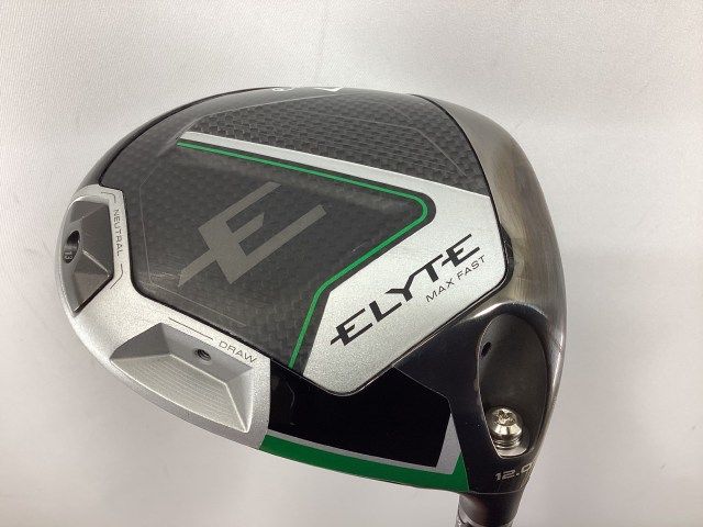【中古】レディースドライバー キャロウェイ 【レディース仕様】エリート MAX FAST　ドライバー/LIN-Q GREEN 40 for CW(JP)/L/12[7237]■杭
