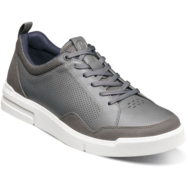 ノンブッシュ メンズ シューズ スニーカー レース Nunn Bush Kore City Rally Mens LaceUp Sneakers Gray Multi グレー