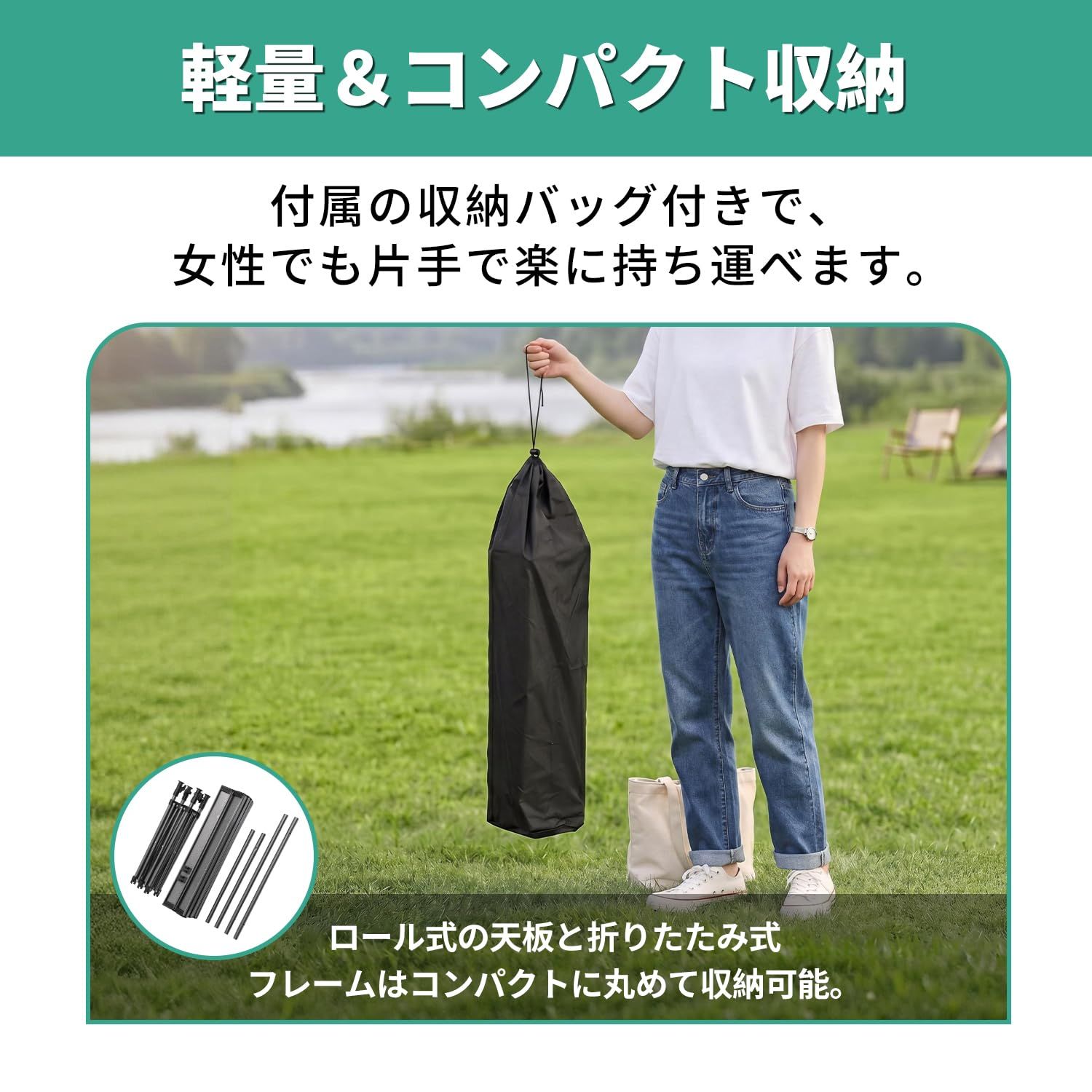 BYERロールトップキャンプテーブル 収納バッグ付き BYERロールトップキャンプテーブル 収納バッグ付き 折りたたみ