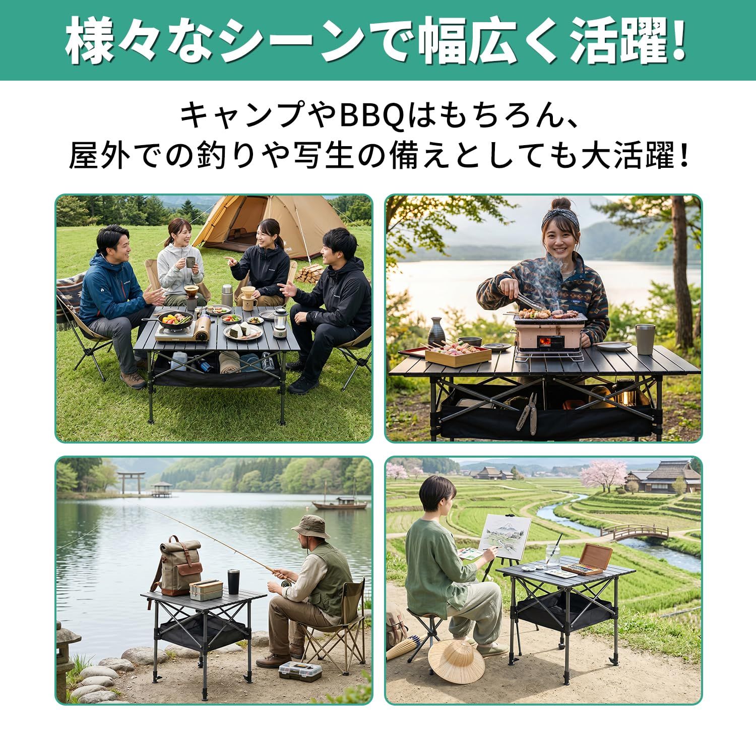 折りたたみ コンパクト収納 収納バッグ付き アウトドア ロールトップ