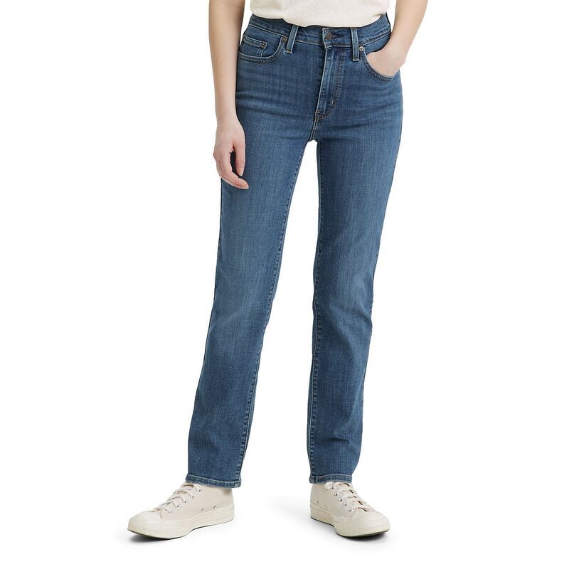 リーバイス レディース ボトムス デニムパンツ ジーンズ Womens Levis 724 High Rise Straight Jeans Way Back