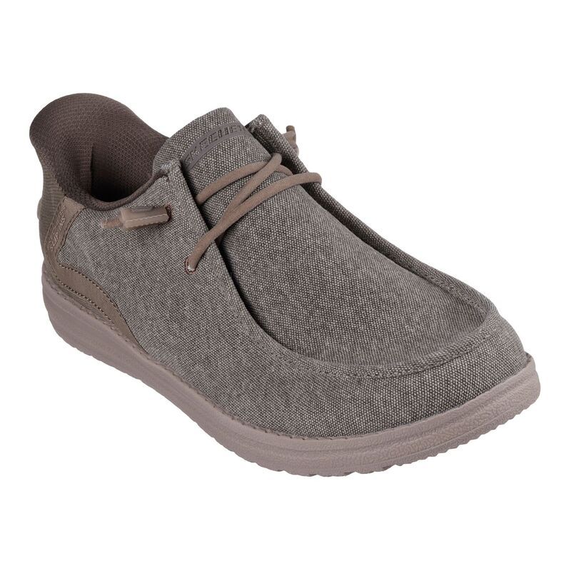 スケッチャーズ メンズ シューズ リラックスフィット Skechers Hands Free Slipins Relaxed Fit Melson Coronado Menshoes Khaki カー