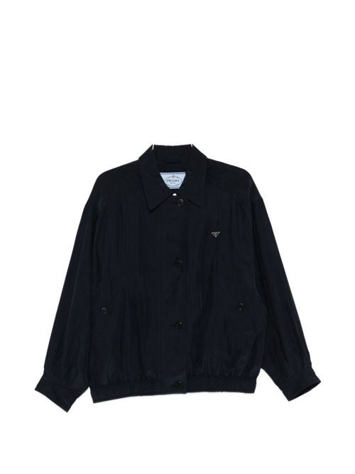 PRADA シルク ブルゾン ジャケット 送料無料