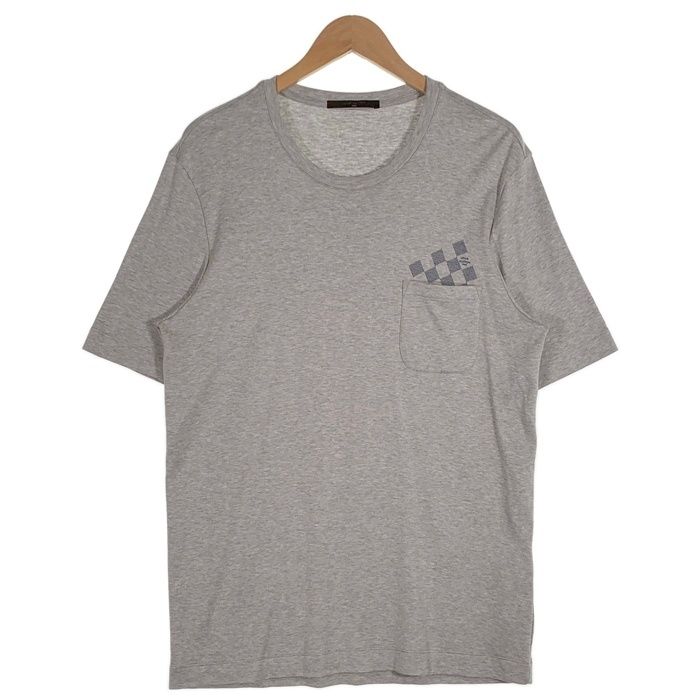 LOUIS VUITTON ルイヴィトン ダミエ ポケット ポケT 半袖 Tシャツ