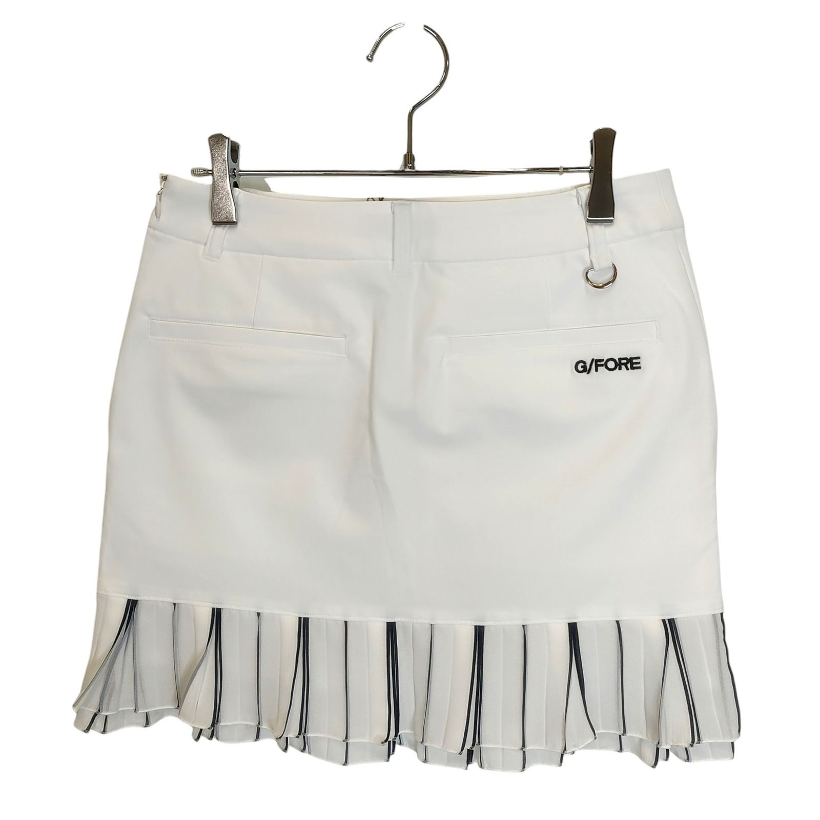 新品未使用☆新作☆G/FOREジーフォアメッシュスカートsizeMホワイト G/FORE ジーフォア ゴルフ STRETCH SKIRT ストレッチ スカート