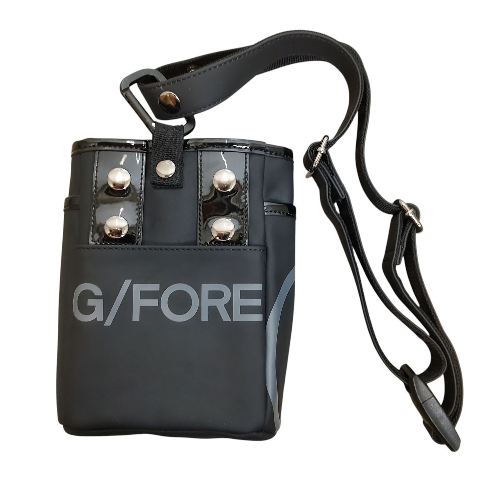 G/FORE ジーフォア ゴルフ 距離計入れ ポーチ F ブラック メンズ