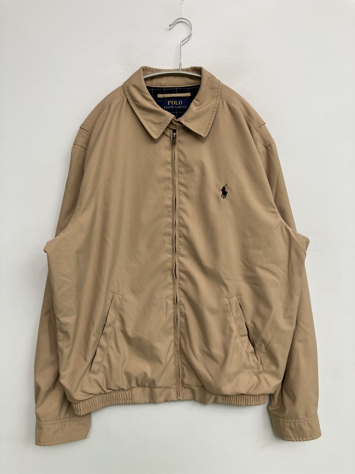 Polo Ralph Lauren ポロラルフローレン ブルゾン M ベージュ 無地 ワン