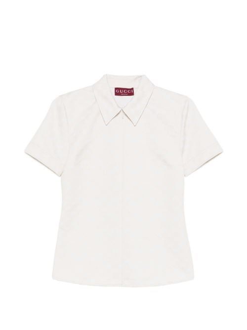 GUCCI GGコットンブレンドポロシャツ 送料無料
