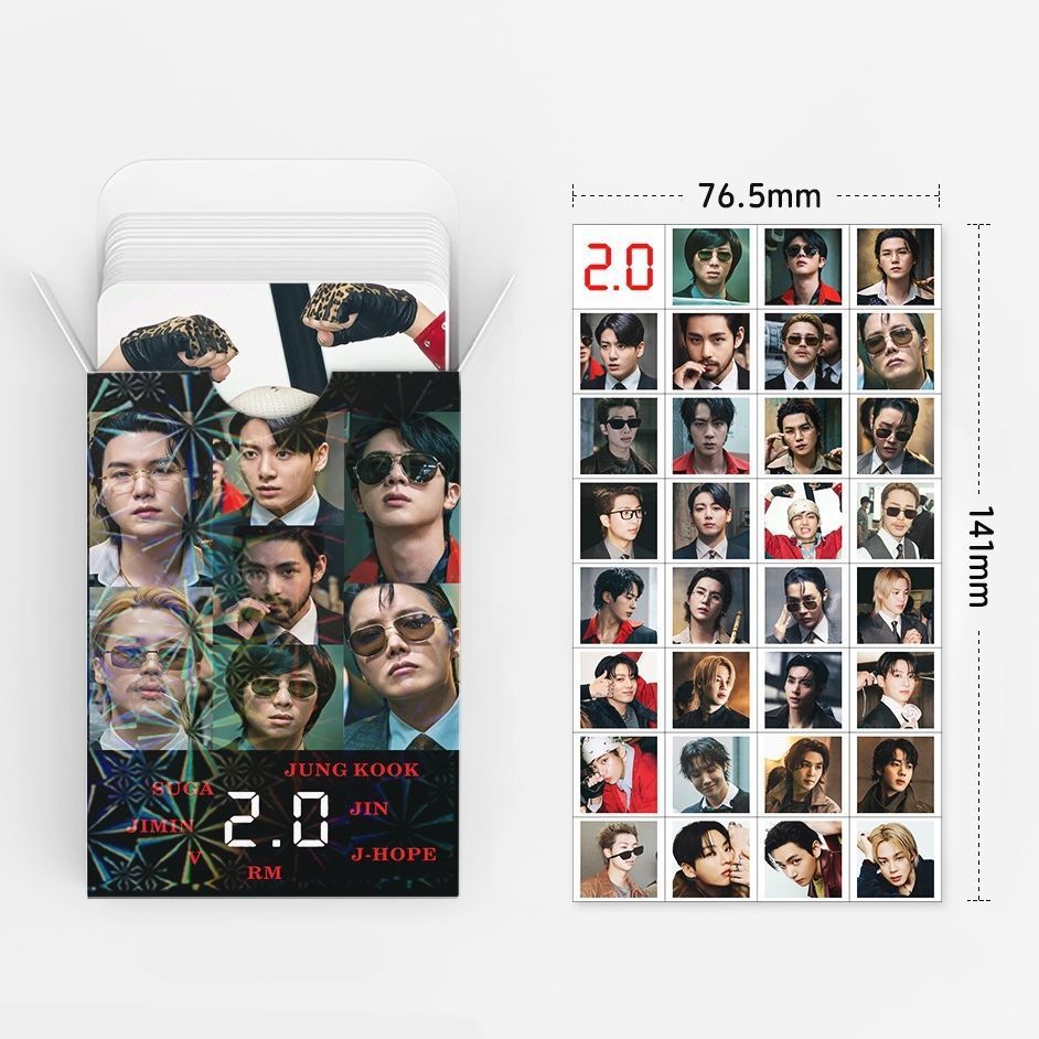 BTS】2.0 ARIRANG ロモカード＆ミニミニシール☆92PCS☆防弾少年団