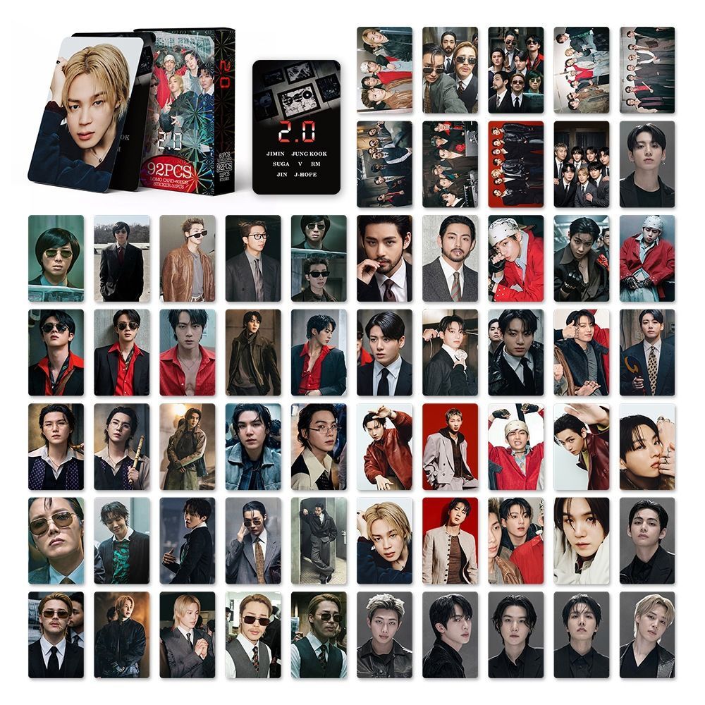 BTS】2.0 ARIRANG ロモカード＆ミニミニシール☆92PCS☆防弾少年団