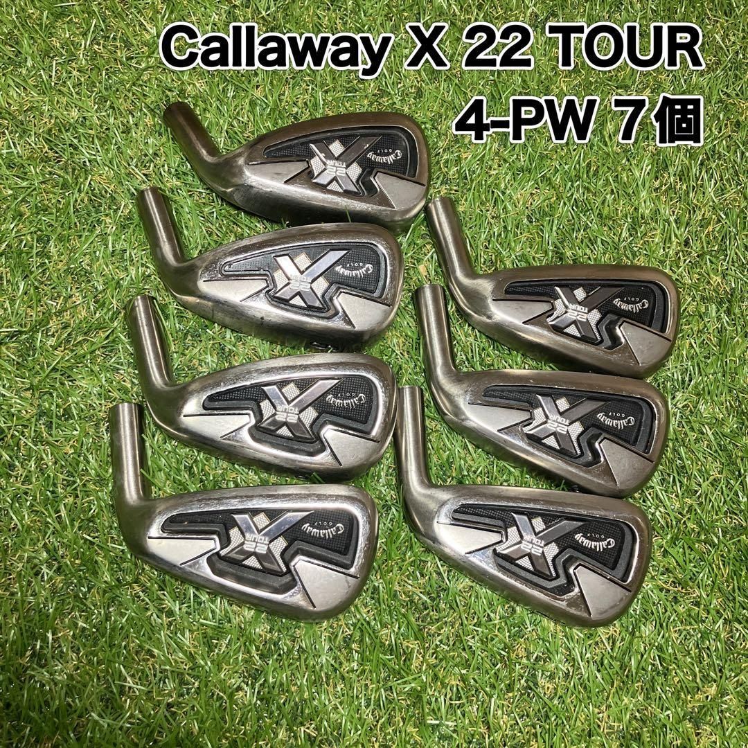 ヘッドのみ　Callaway X 22 TOUR アイアン　キャロウェイ