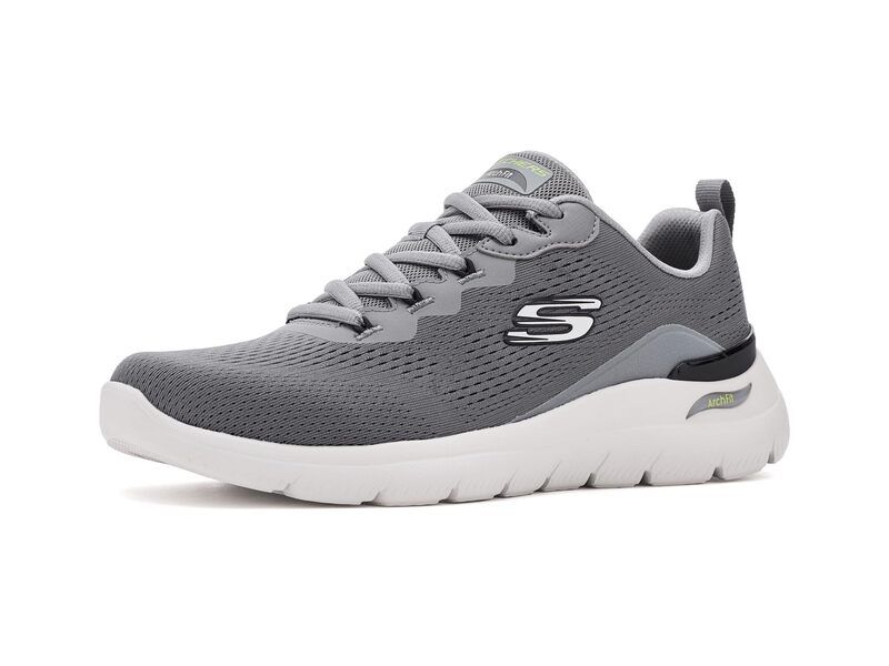 スケッチャーズ メンズ シューズ スニーカー SKECHERS Arch Fit Summits CharcoalLime チャコール
