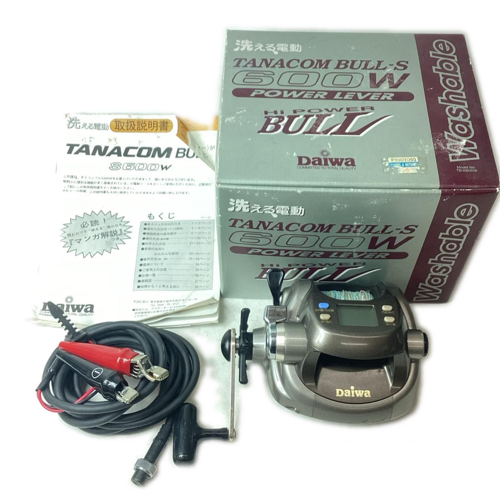 DAIWA ダイワ 電動リール タナコンブルＳ 600Ｗ 801370 箱付