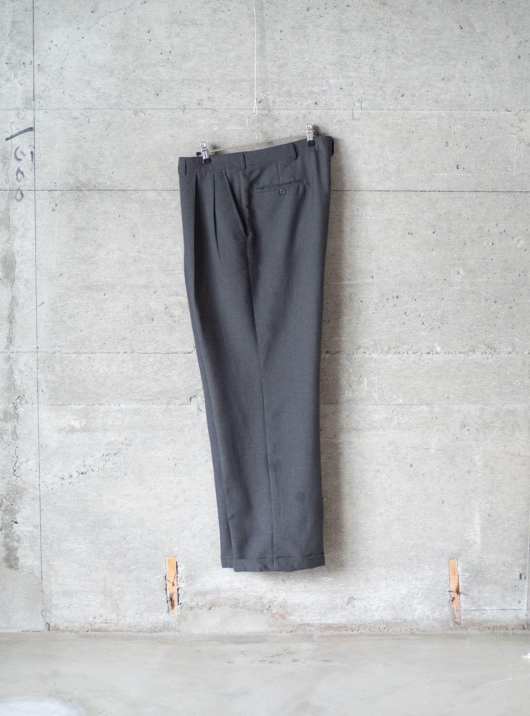 unknown 1990s Polyester slacks MADE IN U.S.A