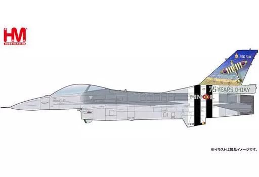 【中古】ミニカー 1/72 F-16AM ベルギー空軍350飛行隊 D-DAY75周年 [HA3879]
