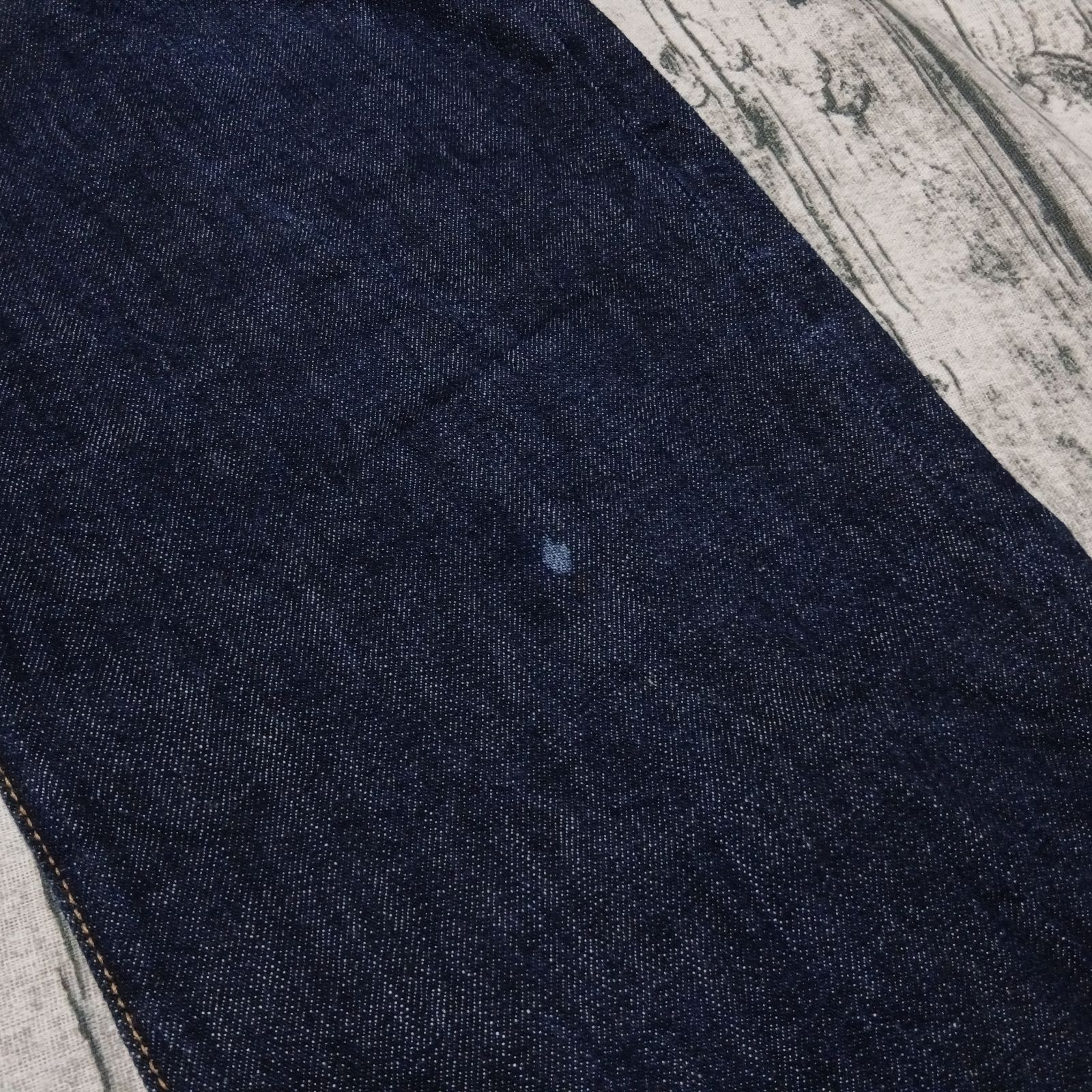 W38】 バレンシア製 LEVI'S 501XX 1947 レザーパッチ 濃紺 555 47501