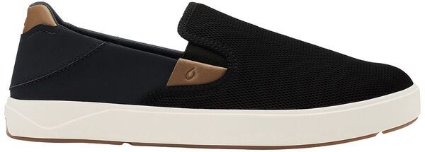 オルカイ メンズ シューズ スニーカー OluKai Mens Laeahi Nui Slipon Shoes BlackTan ブラック