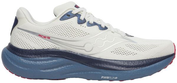 サッカニー メンズ シューズ スニーカー Saucony Mens Ride 19 Running Shoes IvoryStorm アイボリー