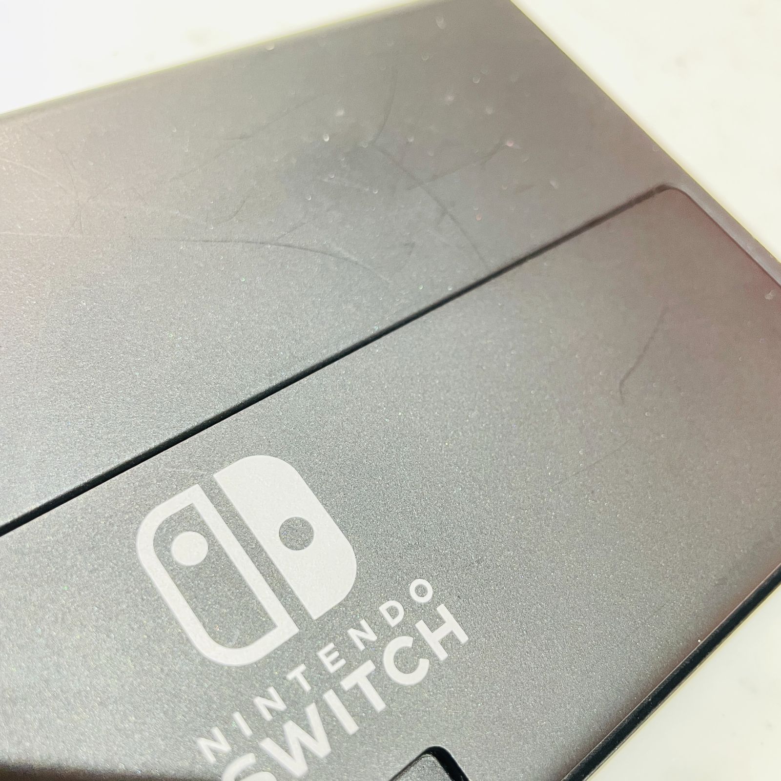 Nintendo Switch 有機ELモデル ホワイト 本体 付属品完備 背面キズ若干