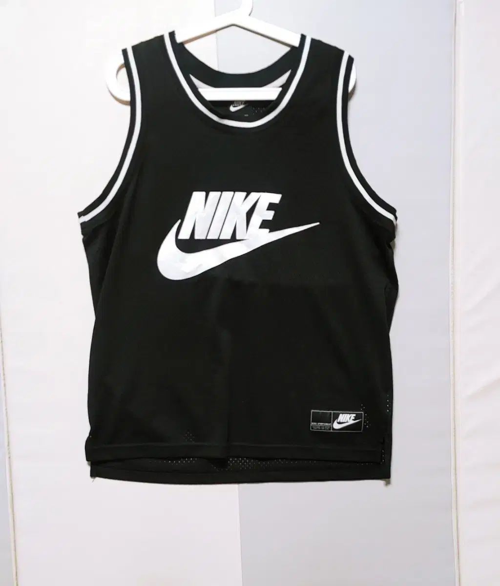 XXL ナイキ ビックロゴ ノースリーブTシャツ ブラック177