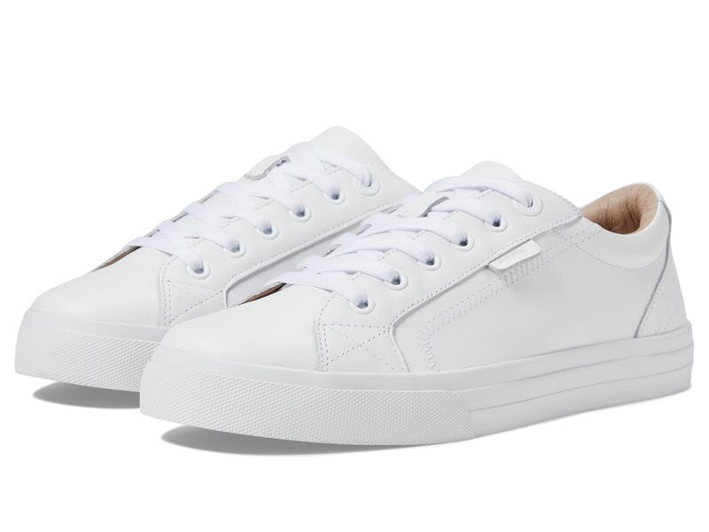タオスフットウェア レディース シューズ スニーカー Taos Footwear Plim Soulux White Leather ホワイト