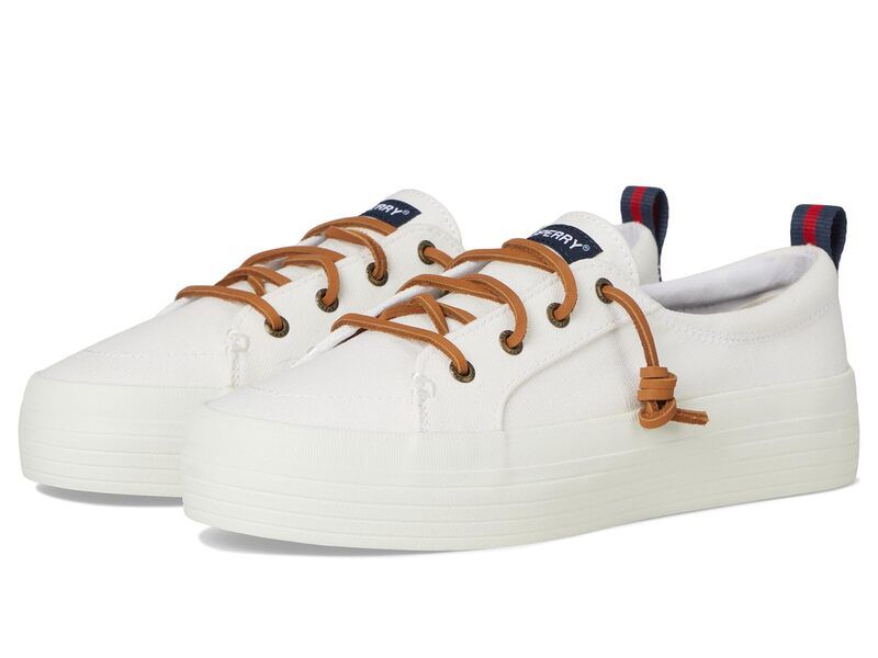 スペリー レディース シューズ スニーカー プラットフォーム Sperry Crest Vibe Platform White 2 ホワイト