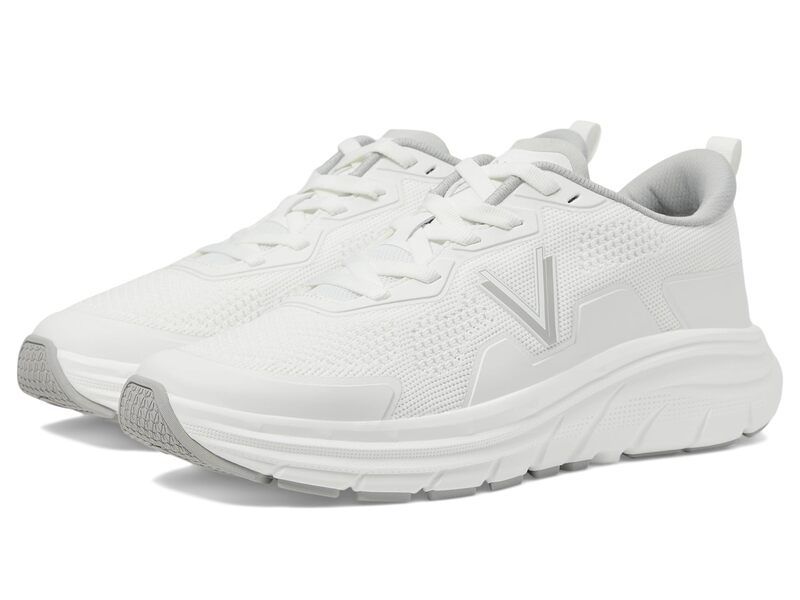 バイオニック メンズ シューズ スニーカー VIONIC Mwalk Max White Knit ホワイト
