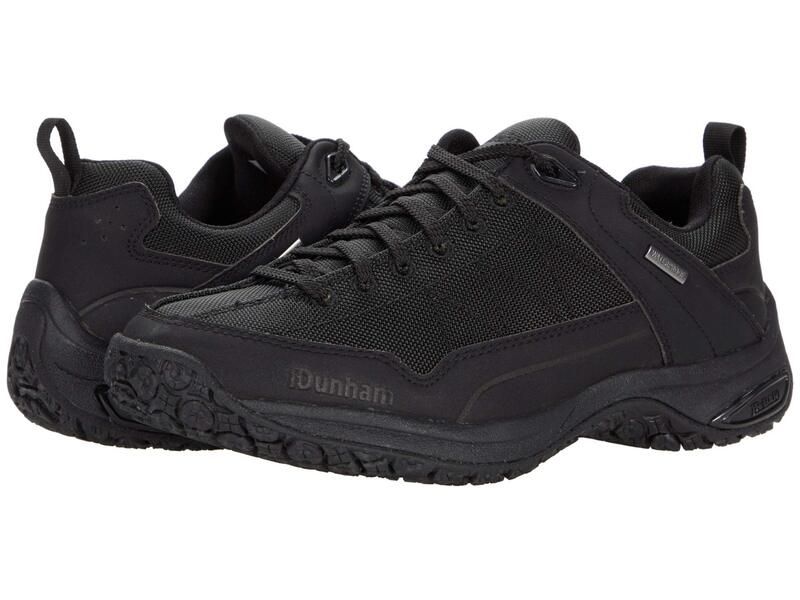 ダナム メンズ シューズ スニーカー プラスサイズ レース Dunham Cloud Plus Waterproof LaceUp Black ブラック