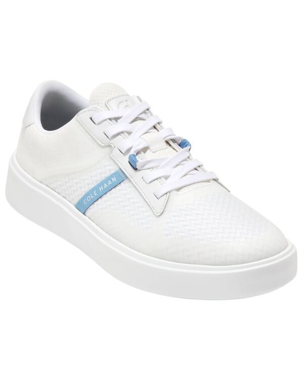 コールハーン メンズ シューズ スニーカー レース Cole Haan Mens Grand Crosscourt Winner MixedMedia LaceUp Sneakers Optic Wh