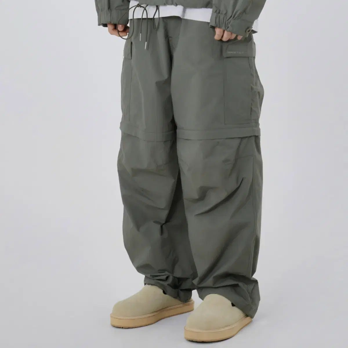 BROWNYARD オリーブ グレー COLOR Pertex カーゴ パンツ